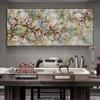 Abstract Art Colorful Flower Canvas Painting Wall Art Spring Tree Floral Posters Prints for Living Room Bedroom Decor Cuadros