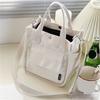 Wear-Resistant Canvas Bag Female Large-Capacity Multi-Pocket Bag Travel Outdoor Trendy Tote Bag
