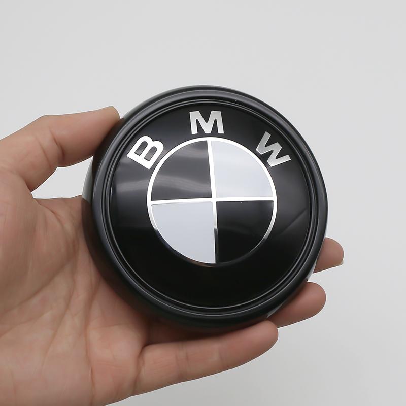 AAAQT1 ABS Car Rear Badge Emblem Blue White Logo Trunk Badge Original Replacement For BMW X6 X5 X4 X3 E70 F15 E71 F16 F25 F26 Stickers