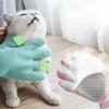 Мультяшные перчатки для удаления шерсти кошек Силиконовые Мягкие Перчатки-щетка для купания собак Сетчатая ткань Перчатка для ухода за кошками Щетка для удаления шерсти домашних животных