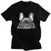 Мужская футболка с принтом французского бульдога Frenchie 100% хлопок Повседневная футболка Уличная футболка