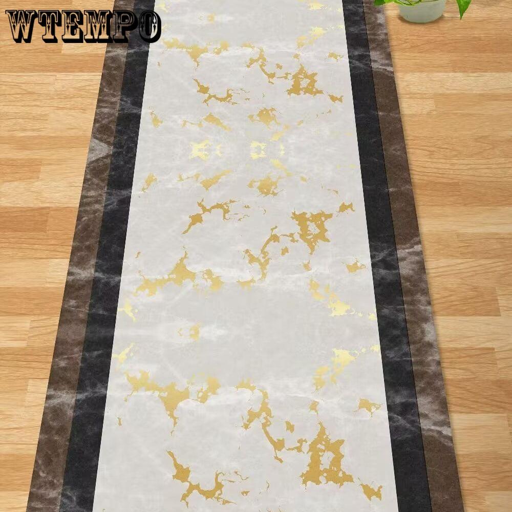 Европейский стиль Ковер для прохода, декор прихожей, коврик для коридора, длинная дорожка, коврики для дверного проема, нескользящие