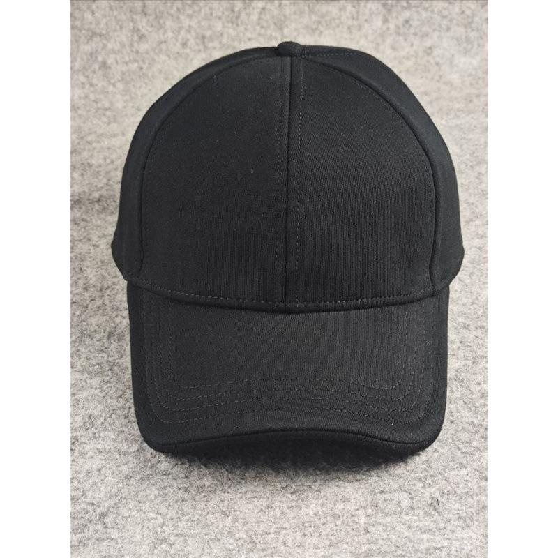 Solid color simple baseball cap hard top not soft collapse big head circumference men's hat autumn and winter European and American style cap casual