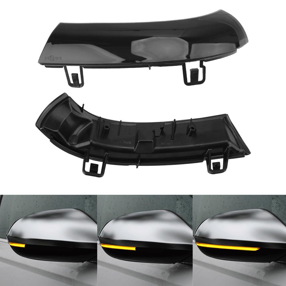 2 шт., индикатор зеркала заднего вида с боковым крылом, указатель поворота для VW Volkswagen GOLF 5 GTI Variant Jetta MK5 Passat B5.5 B6 Plus EOS Sharan