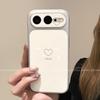 Применимо к чехлу для мобильного телефона Huawei Honor 111 модный корейский 111por всесторонний край взрывозащищенный противоударный белый любовь