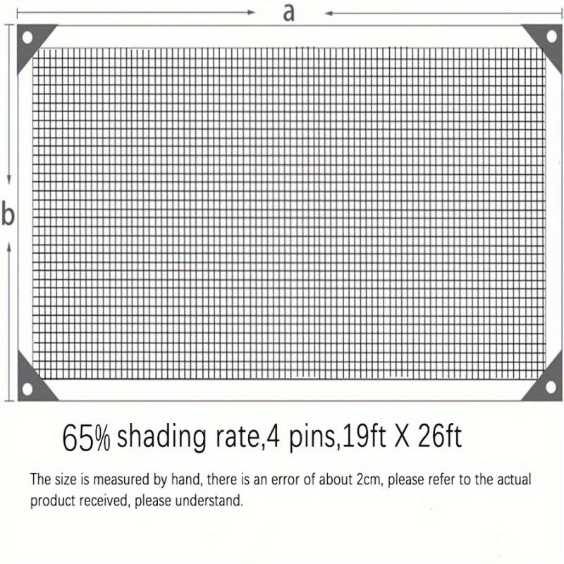 1pc, 60% Shade Rate Grow Fresh Vegetables & Protect Plants With Our Durable Garden Sun Shade Netting - 6x9ft, 9x19ft, 12x26ft