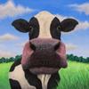 DIY Cow 5D Diamond Painting Full Round Mosaic Animal Diamond Embroidery Cross Stitch Kits Wall Sticker Home Decor