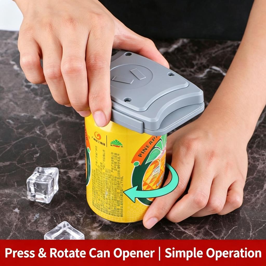 Portable Multifunctional Can Opener Labor Saving Beer Soda Can Lid Remover