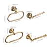 Наборы аксессуаров для ванной комнаты Держатель рулона туалетной бумаги Вешалка для полотенец Фурнитура EL80Y86Z
