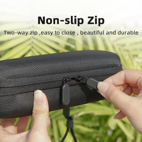 Vlogging Camera Carrying Case for DJI OSMO POCKET 3 Shockproof Zipper Portable Travel Hard Shell Storage Bag Protective Box Video Camera Accessories