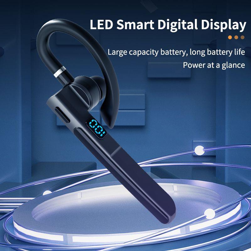 Беспроводные наушники Bluetooth 5.3 X6 HD для звонков, деловые наушники, водонепроницаемые, сверхдлительный режим ожидания, спортивная гарнитура с шумоподавлением и микрофоном