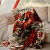Liverpool FC Blanket, Valentine's Day, Halloween, Thanksgiving Gift Blankets, Home Blanket for Bed and Couch Use