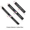 KWYP9 Hot Carbon Fiber Car Door Sill Protector Stickers For BMW M E46 E90 E60 F30 E39 F10 F20 E87 E36 F20 F30 1 2 3 5 7 Series X1