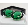 Tsavorite Garnet Green For Earring Making Natural 20+ Ct Oval Cut Pair Gemstone