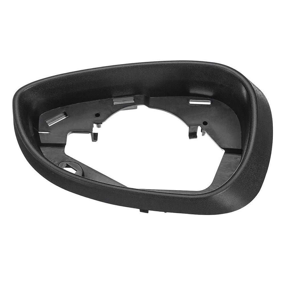 Рамка для зеркала заднего вида на дверь автомобиля Ford Fiesta MK7 2008-17, левая и правая рамка для стекла зеркала, автомобильные аксессуары