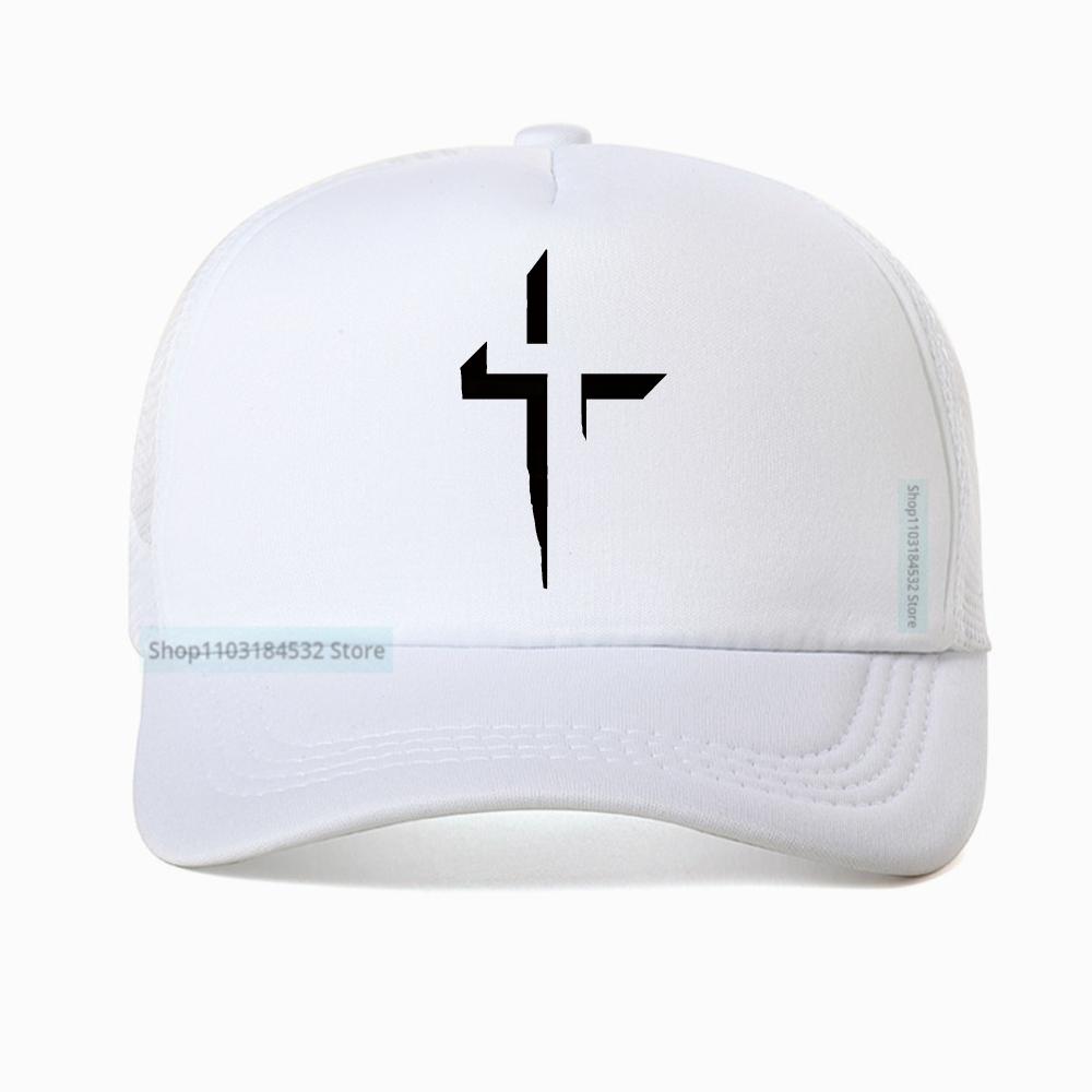 Summer Unisex Outdoor Sports Cross Creative Print Baseball Cap Fashion Unisex Mesh Breathable Snapback Hat Bones
