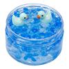 Набор Crystal Slime с прозрачными шариками, 120 мл, с подвесками-утками, Праздничный тянущийся нелипкий слайм, Новогодний подарок-антистресс для вечеринки