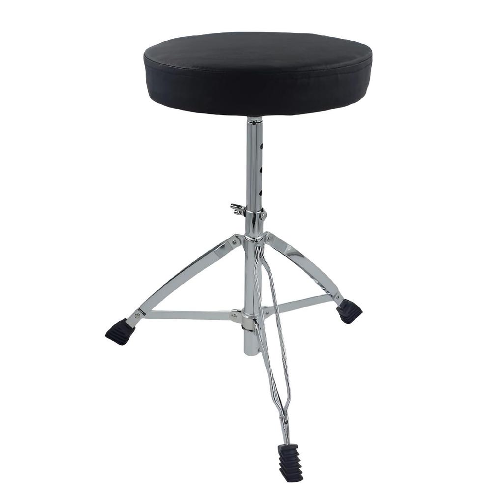 ZERONOWA Drum Throne Folding Drum Stool 5 Levels Height Adjustable Drum Chair (1)