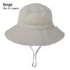 Hats UV Protection Neck Ear Cover Baby Sun Hat with Adjustable Chin Strap Bucket Hat Beach Cap