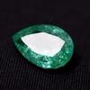 Natural Green Emerald Loose Gemstone 5.00 ct Pear Cut for Jewelry Making and Gem Collections