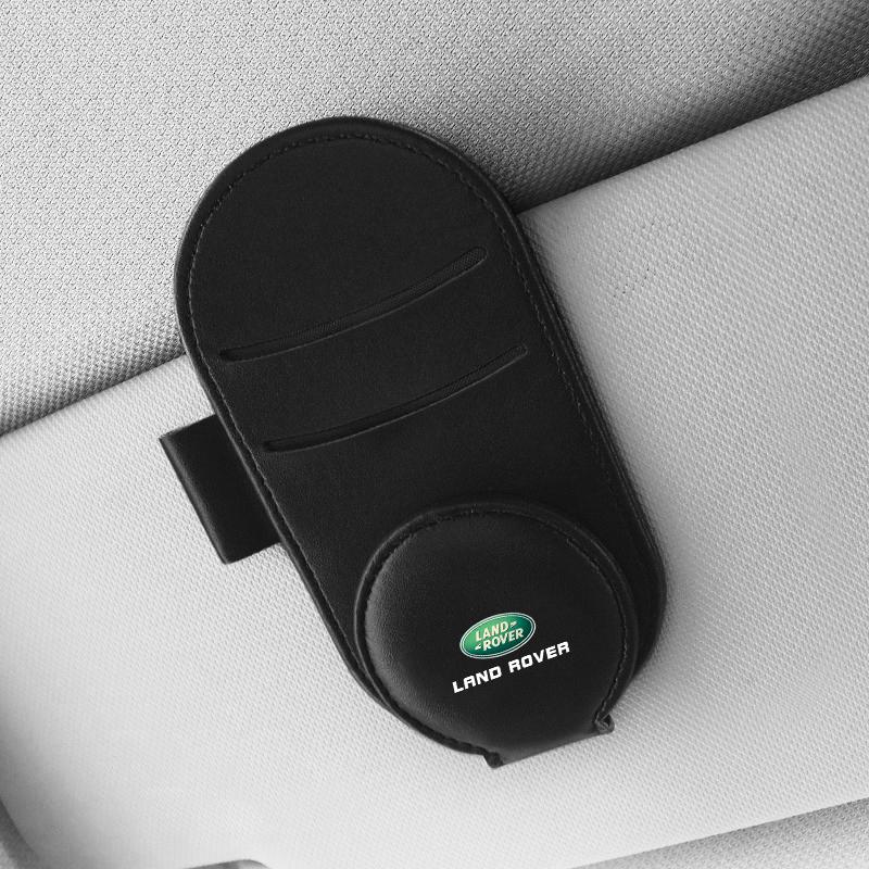 Автомобильный многофункциональный зажим для солнцезащитных очков, держатель для карт и билетов, подставка, очки для Land Rover Range Rover Defender Freelander Discovery 1 2 3 Evoque Rover L322