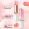 3g Lip Balm Mild Moisturizing Waterproof Long Lasting Non-stick Cup Lip Care Repair Natural Peach Color Changing Lipstick Makeup Lip Gloss for Girls