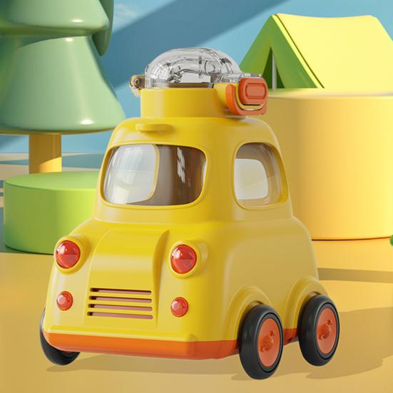 Kids Car Water Bottle with Straw Strap 600ml BPA-Free Leak-proof Straw Cup