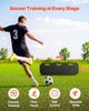 VEVOR Soccer Rebounder Board, 1000 x 300 mm Portable Soccer Rebound Wall, HDPE Sports Kick Back Trainer, 3 Adjustable Angles