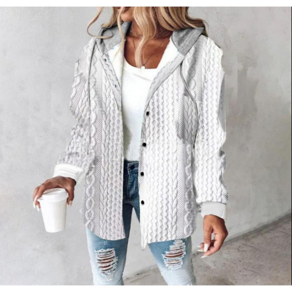 2025 New Women's Plaid Coat Autumn Winter Fashion Casual Outerwear for Ladies - Hot Sale In Europe America