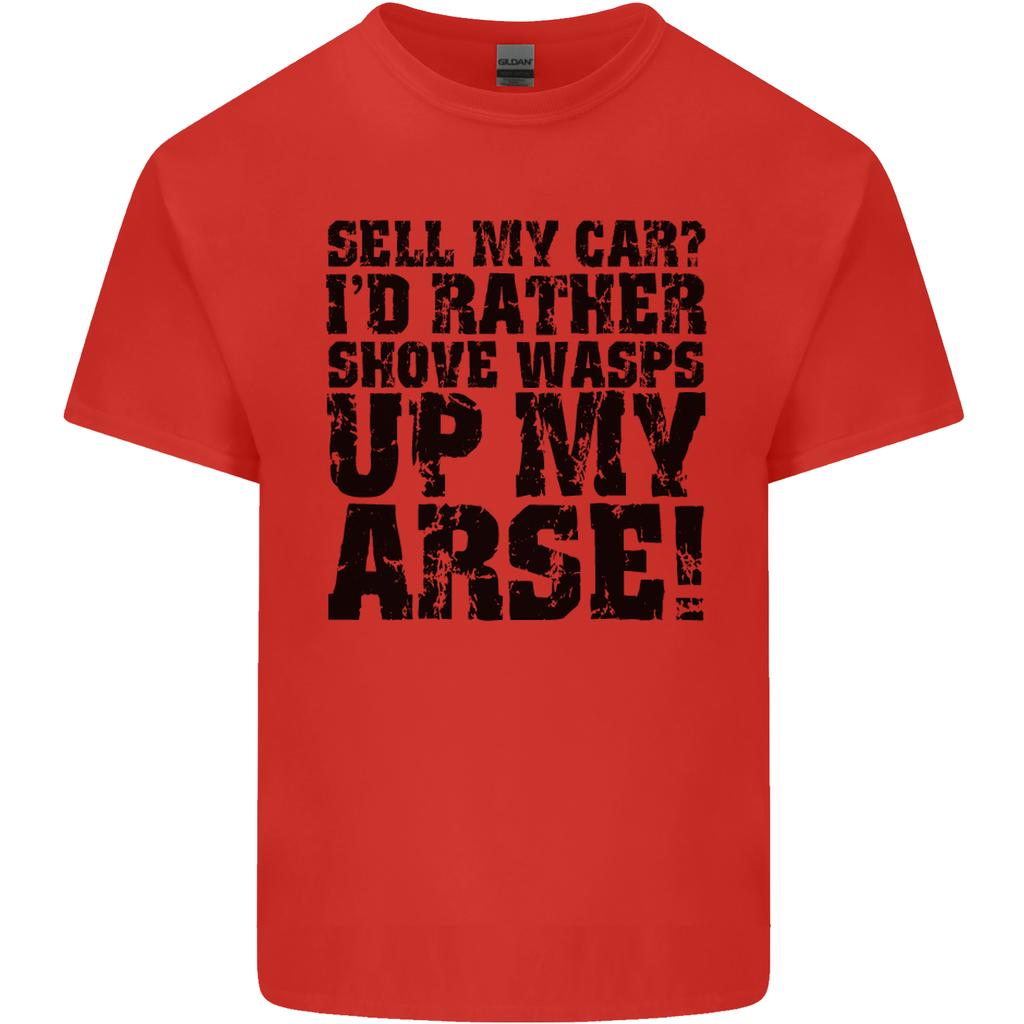 Sell My Car Funny Classic Sport Enthusiast Unisexs Light Cotton Tshirt
