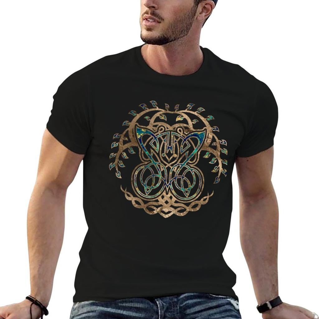 Butterfly and Tree of life Yggdrasil TShirt Unisex t shirt heavy cotton funny t shirts Unisex TShirt