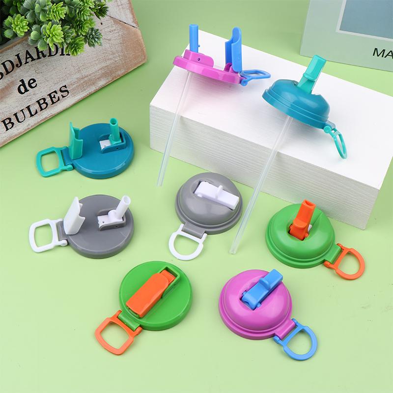 Крышка для банки с содовой с соломинкой Креативная герметичная пластиковая крышка для банки с напитком Крышка для чашки Подходит для консервированных напитков Многоразовая крышка для банки