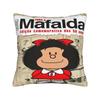 Мафальда Манга Аниме Мультфильм Печатные Наволочки Чехол для Подушки Наволочки Теплый Домашний Декор На Молнии Разные Размеры
