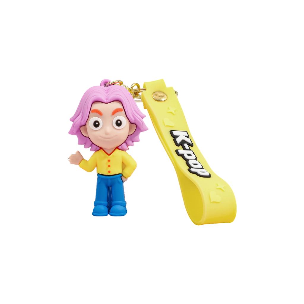 Милые мультяшные акриловые брелоки - Очаровательные дизайны персонажей, Идеальный подарок для детей, Акриловые держатели для ключей для сумок и ключей