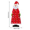 1PC 24 Days For Children Christmas Gift DIY 2024 Christmas Santa Calendar Felt Wall Hanging
