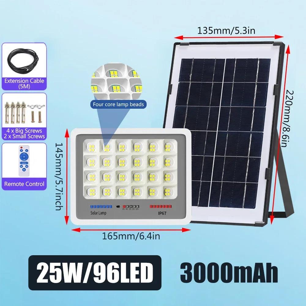 Large Pro 600LED Solar Lamp Outdoor Garden Decoration Solar Led Light Waterproof Sunlight Powered Spotlight with Motion Sensor