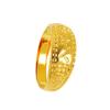 Sand Gold Ring for Women, Long-lasting Color Retention, Niche Sweet Imitation Gold Open Female Ring, Copper Alloy Accessories