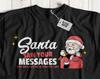 Unisex Funny Santa's Naughty List T-Shirt Rude Boyfriend Wife, And Husband Gifts