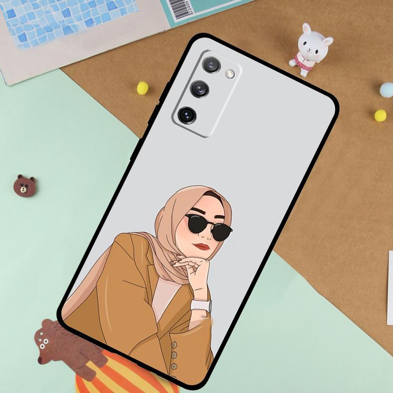 Мусульманский Исламский Арабский Хиджаб Девушка Мягкий Чехол Для Samsung Galaxy S24 Ultra S9 S10 S20 S22 S23 Plus S21 FE S25 Ultra Funda Чехол