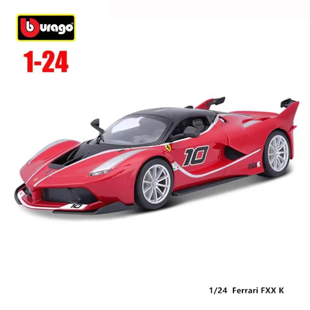 Ббураго 1:24 Ferrari 499P #83#51 330 488 250 FXXK 458 Автомобиль из сплава Модель автомобиля Игрушка Коллекция Подарок Множество стилей на выбор