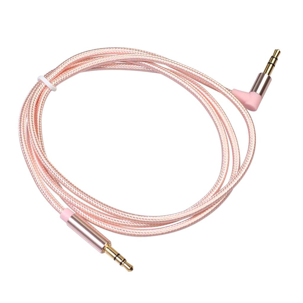 Professional 3.5mm Audio Guitar Cable Right Angle to Straight Amp Cord forGood product