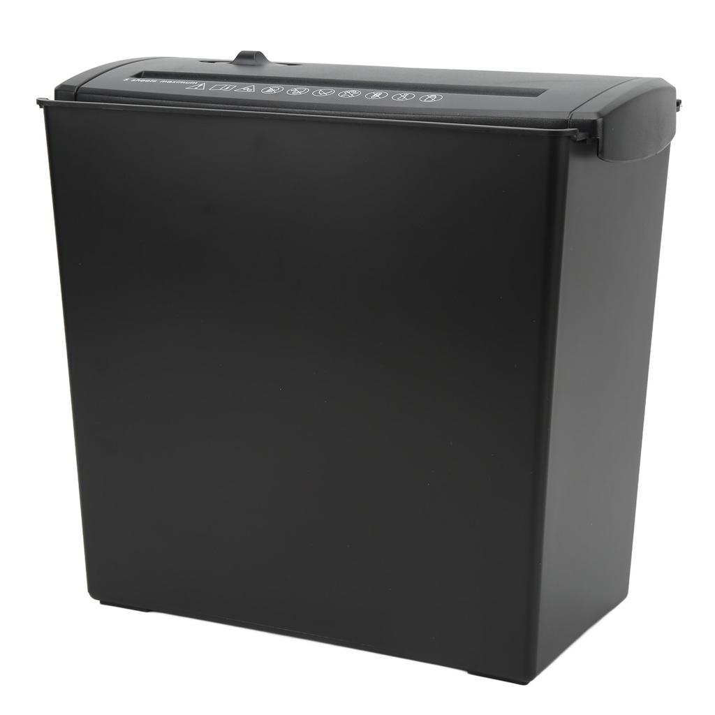 Electric Paper Shredder 10L Small Size 5 Sheets Strip Shredded Shredder for Home Office