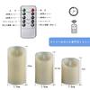USB Rechargeable LED Candle Lights, Flickering Like a Real Flame, with MELEJIA Remote Control, Timer Function, Auto-Off, Adjustable Brightness, Warm