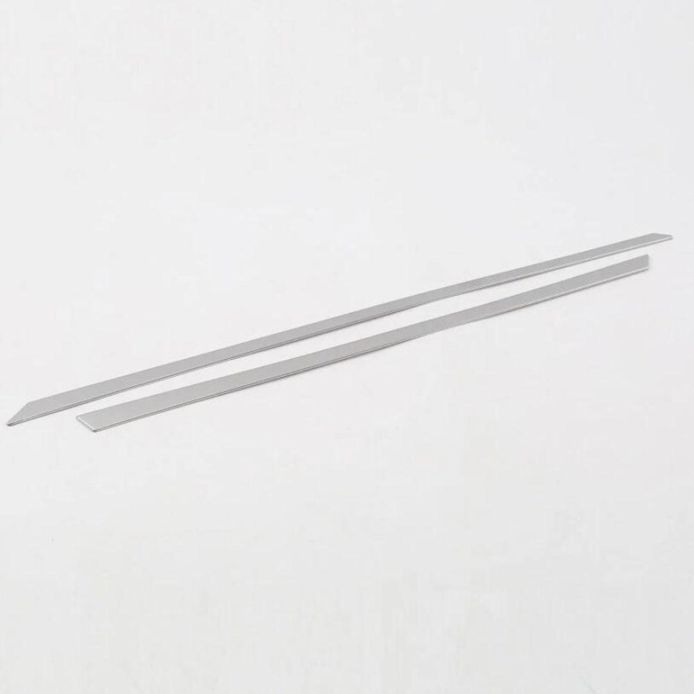 Stainless Steel Interior Shift Head Gear Water Cup Outer Trim Strip Decorative Frame 2pcs For Volvo XC60 2018