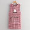 Breathable Stain-Resistant Apron Vest Style Sleeveless Apron New Working Clothes  Kitchen