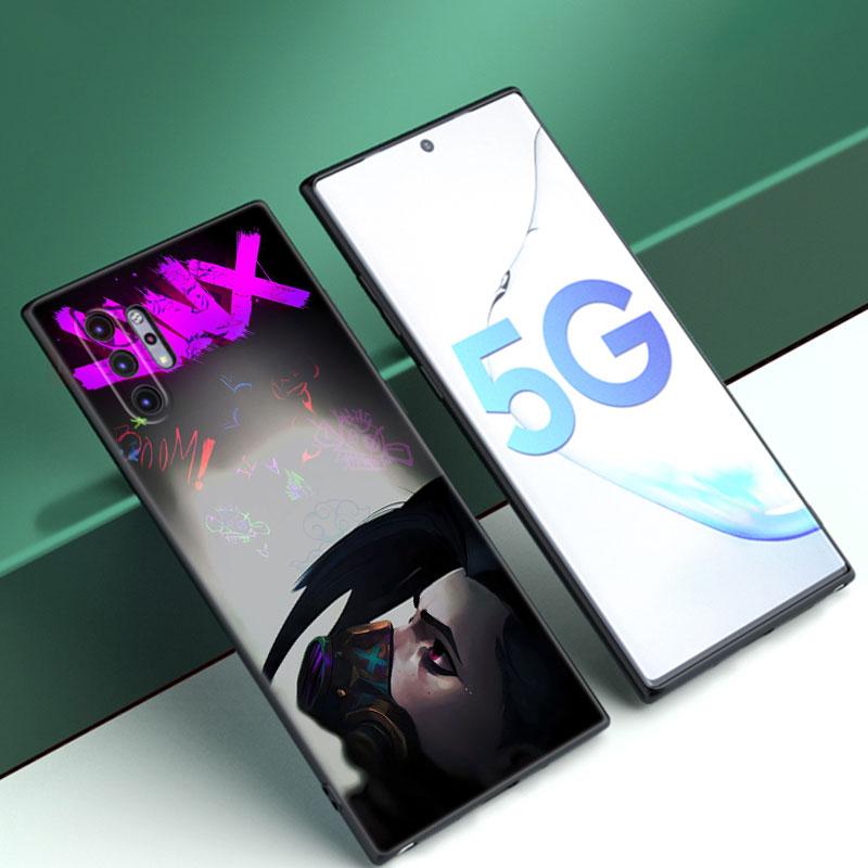 Arcane Jinx Anime Case For Samsung M30 M31 S Note 10 Lite 20 M04 M13 M32 M14 M23 M33 M34 M42 M52 M53 M54 5G M11 M12 M21 M22 M51