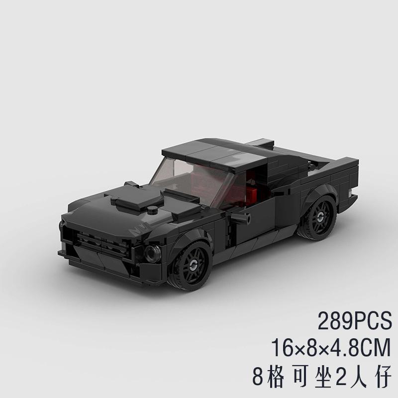 Технический Городской Скоростной Спортивный MOC Креативный Гоночный Автомобиль Строительные Блоки Гараж Carro Rennau Voiture Транспортные Средства Игрушки