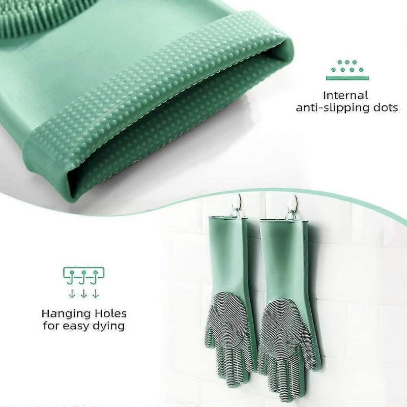 Pet Supplies Cleaning Silicone Gloves, Anti-corrosion And Durable, Convenient And Easy To Clean