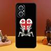 Georgia Flag Case For OPPO Reno 4Z 5Z 8T 10 Pro 11 F 4 6 7 8 5 Lite OPPO Find X6 X5 Pro X2 X3 Lite Cover