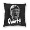 Cobra Kai Johnny Lawrence Quiet Square Pillowcase Polyester Linen Velvet Pattern Zip Decor Sofa Seater Cushion Case